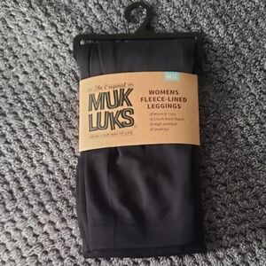 Muk Luks Fleece Lined Leggings Size M/L